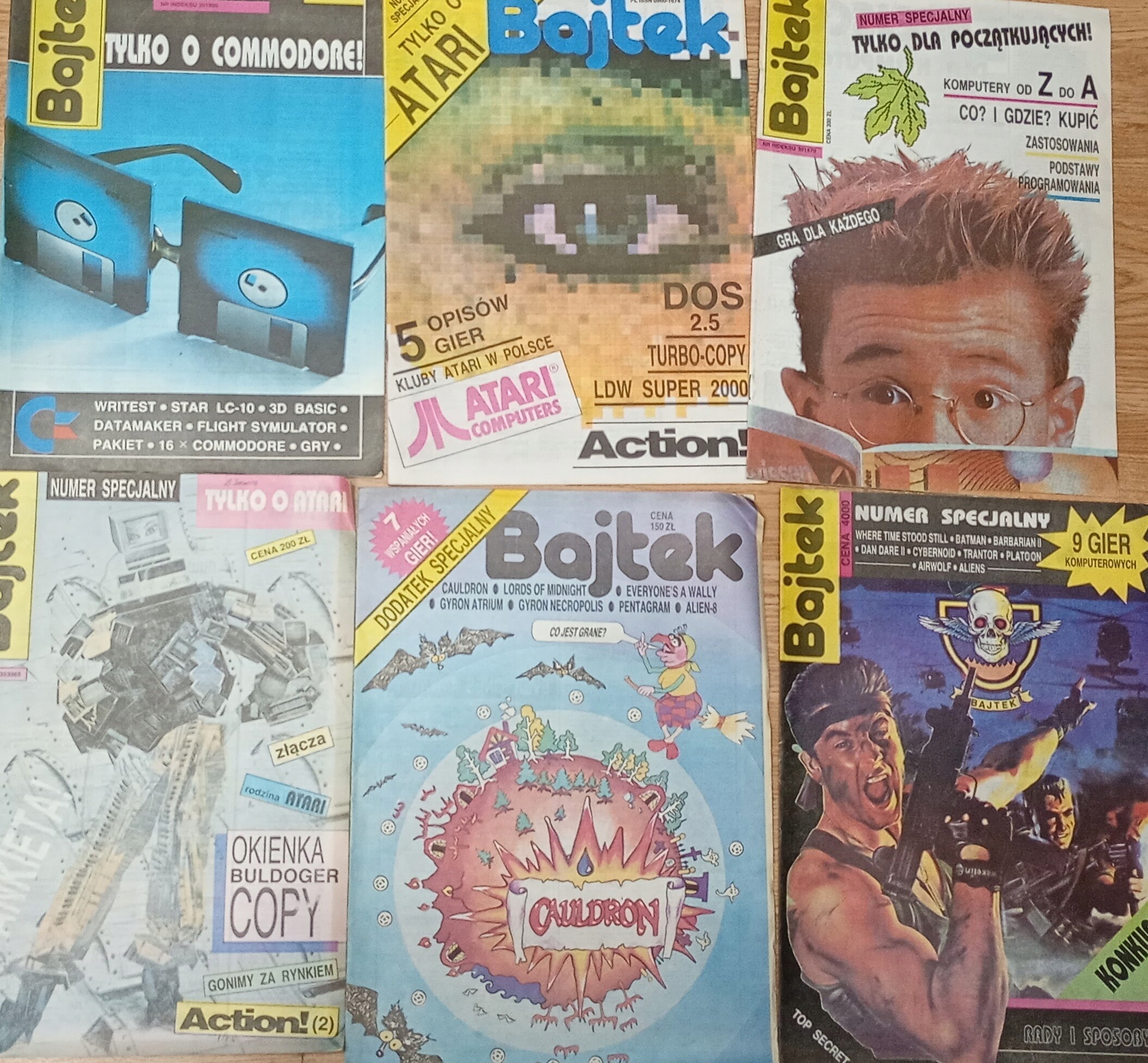 Bajtek Numer Specjalny zestaw 5 numerów