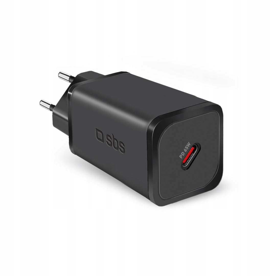 Ładowarka sieciowa GaN z Power Delivery 65W czarna