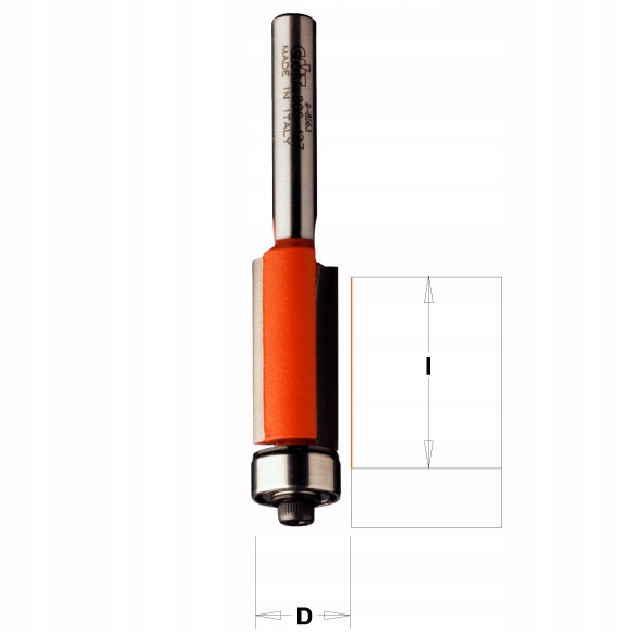 CMT FREZ Z DOLNYM ŁOŻYSKIEM 906.630.11 I50,8 D12,7 Marka CMT