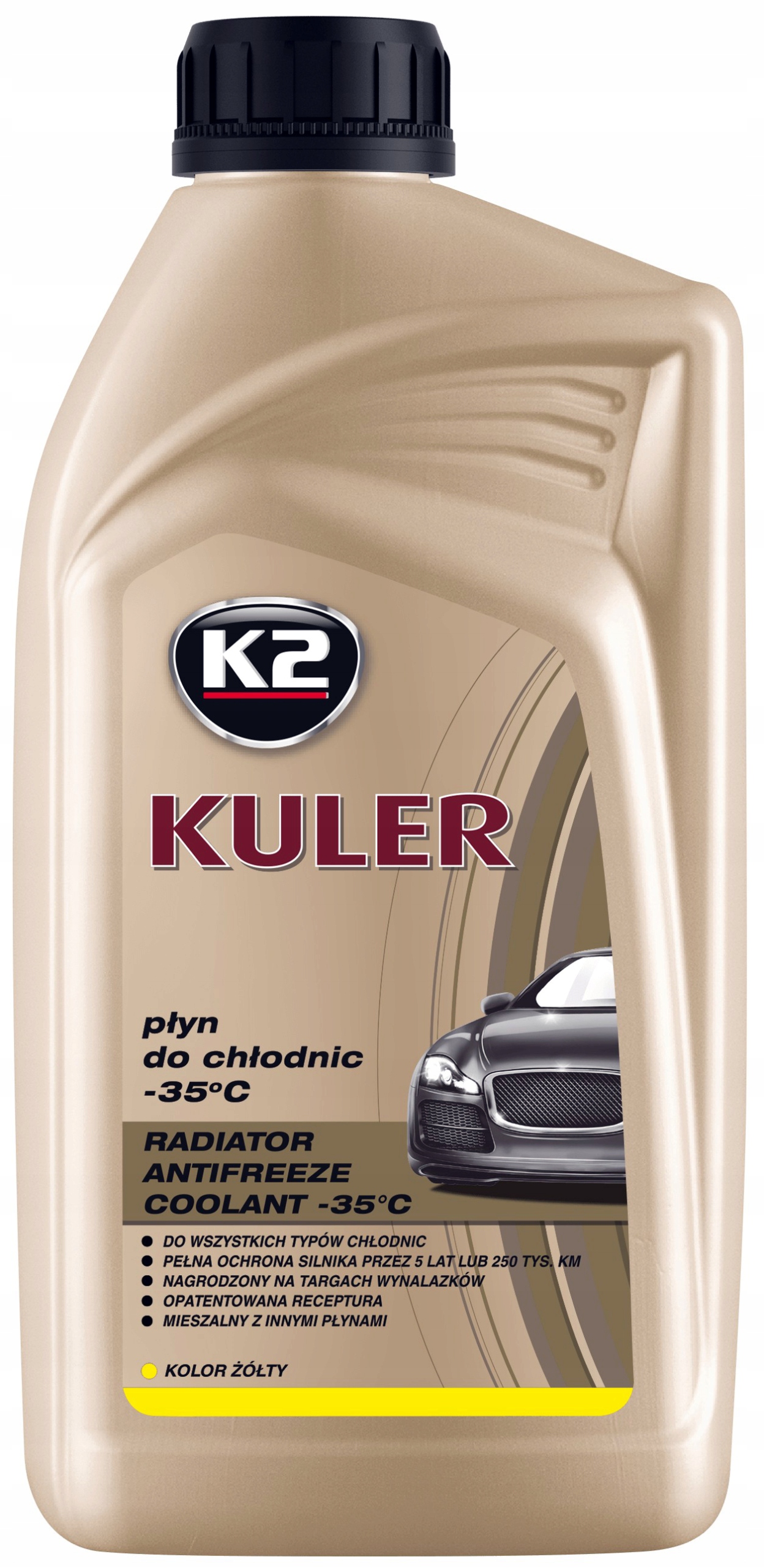 

K2 Kuler Long Life Płyn Do Chłodnic Żółty 1L