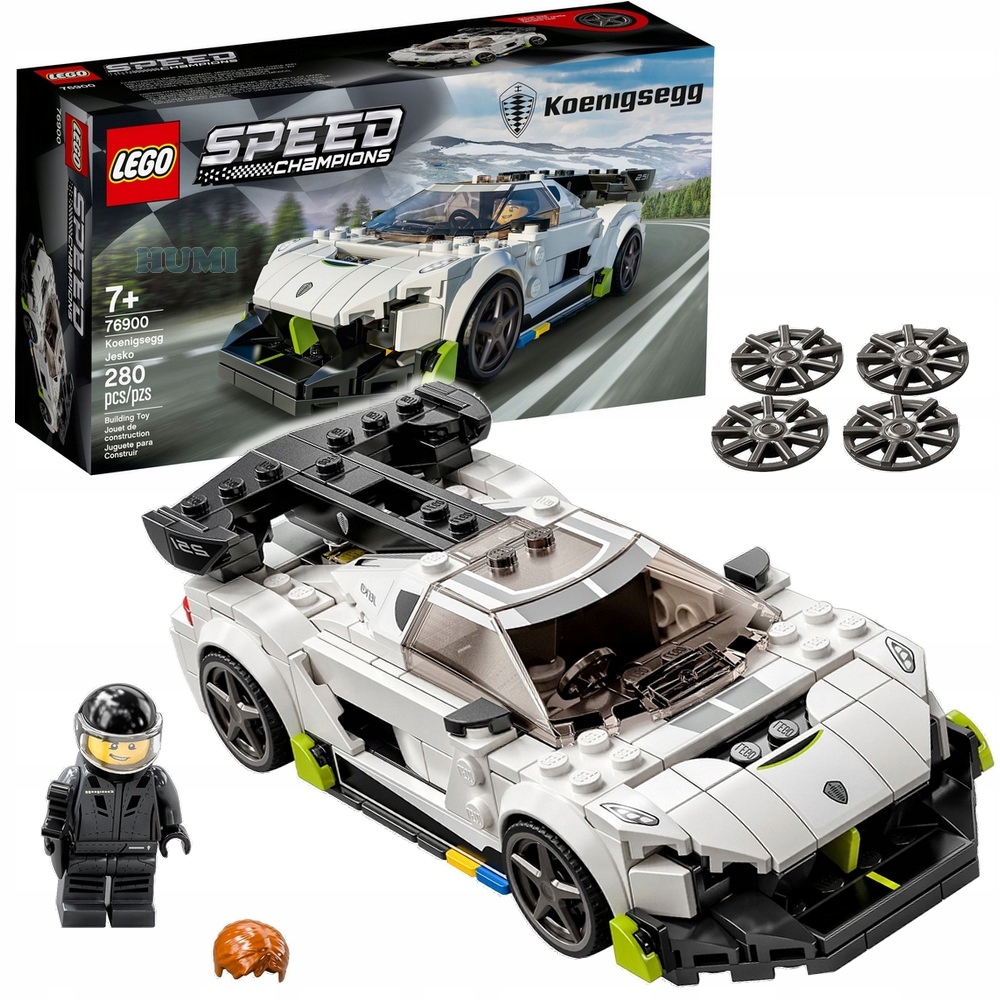 LEGO 76900 Model Samochód KOENIGSEGG Jesko + TORBA PREZENTOWA LEGO Marka LEGO