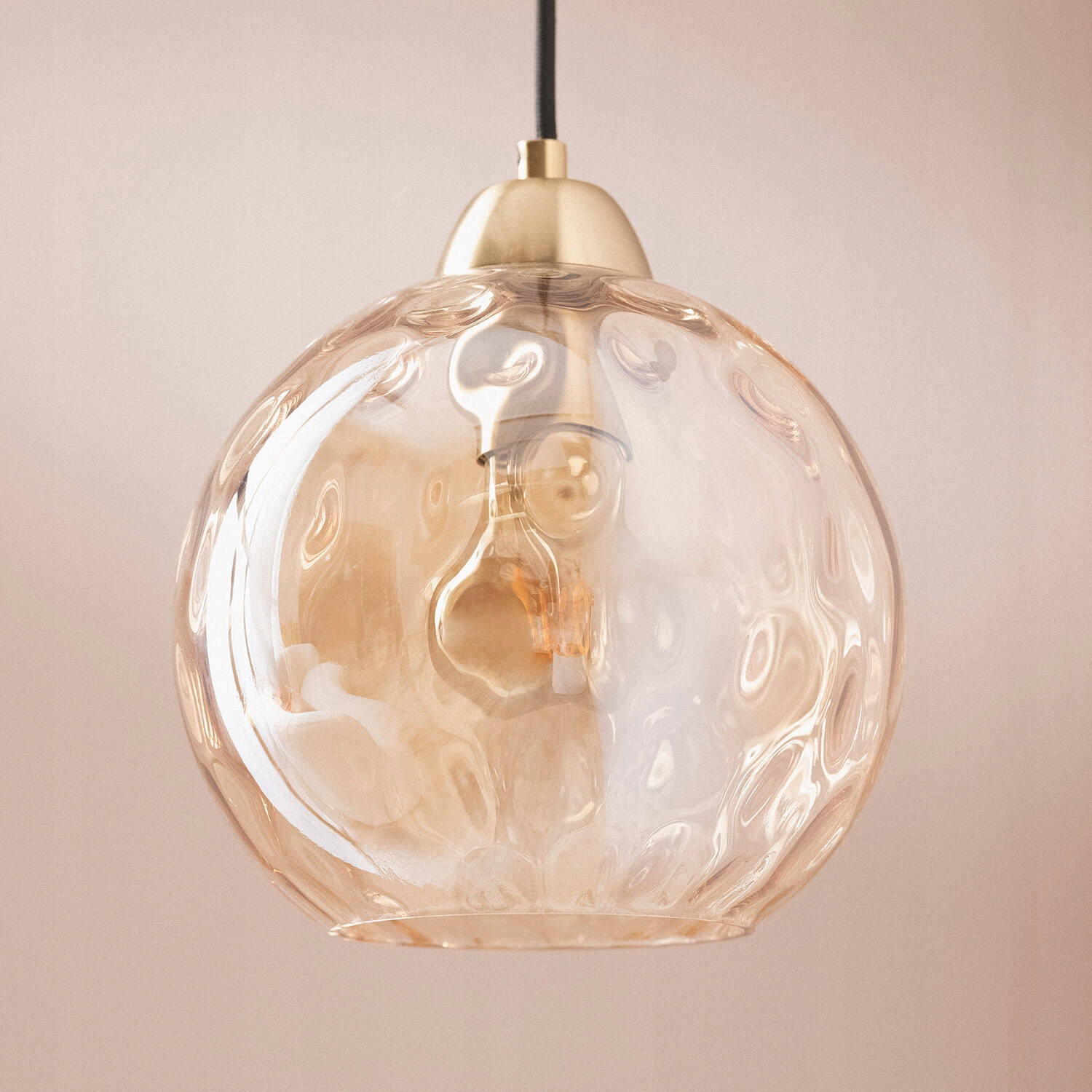 Závěsná lampa Křišťál Cornelio