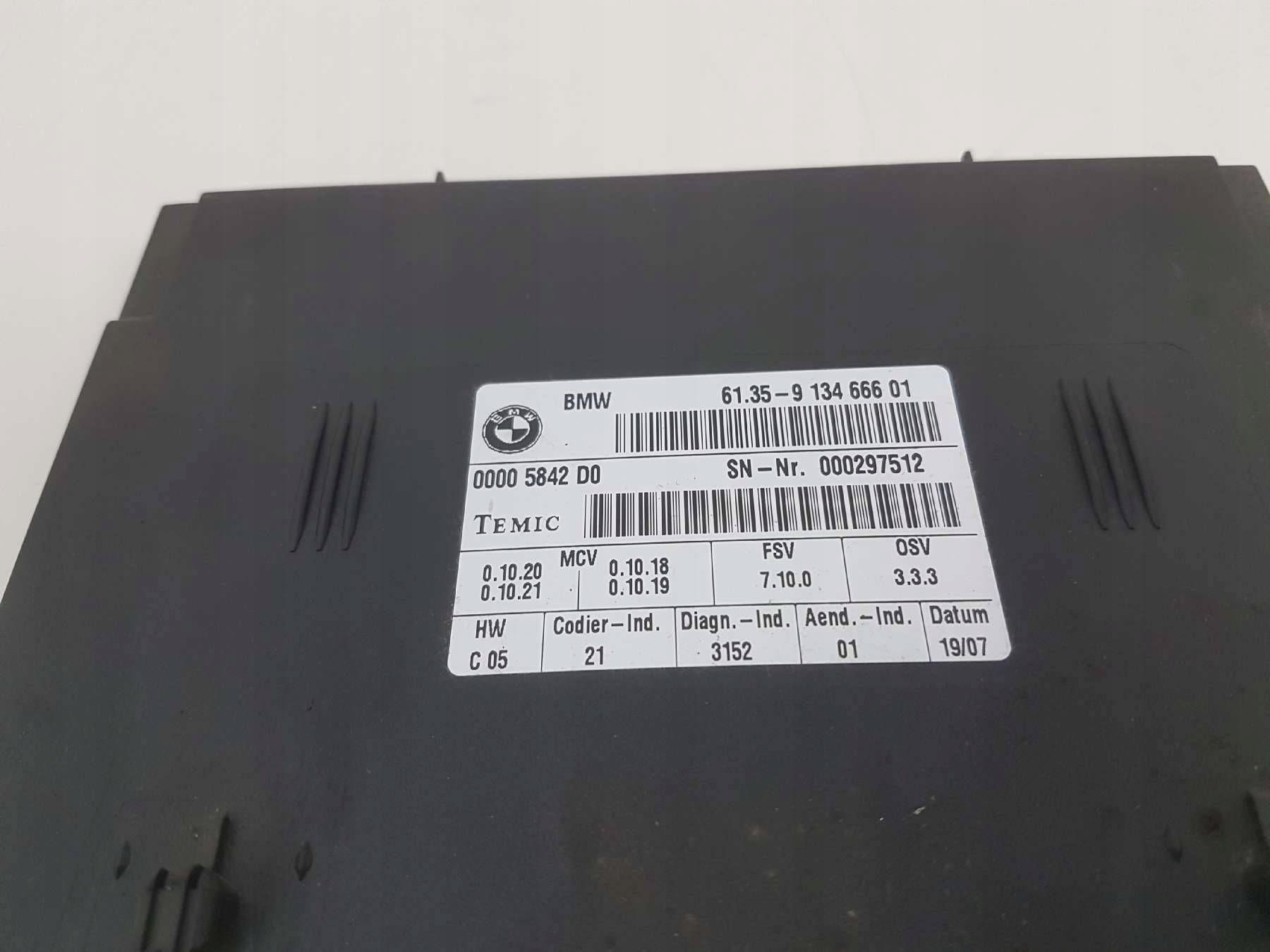 BMW 3 E92 E93 modul SITZ 9134666