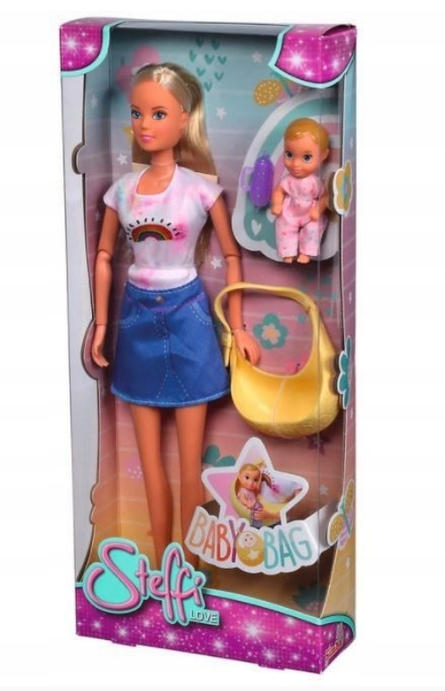 

Lalka Steffi Z Bobasem W Chuście Baby Dla Dzieci