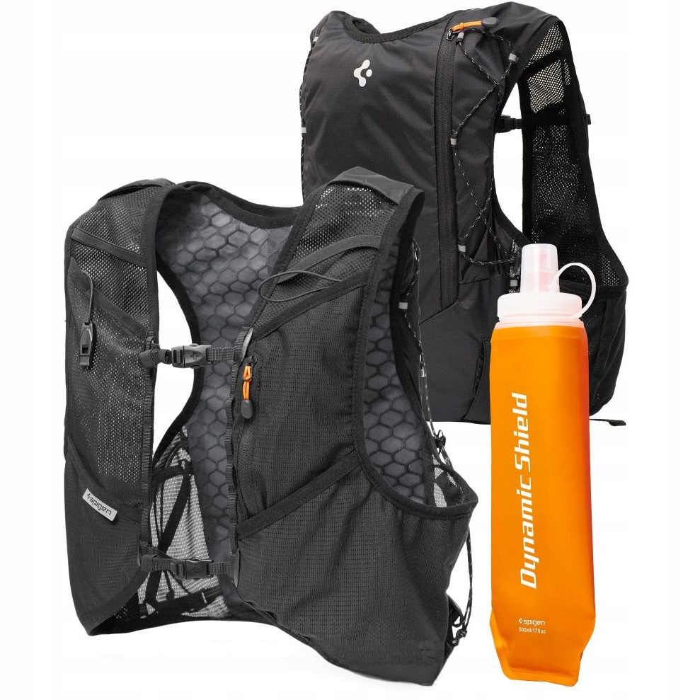 Kamizelka do biegania, Spigen A72, L-XL butelka, kieszenie, ultralekka