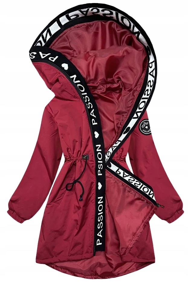 Dámská Parka Bunda BR8002 Červená 50