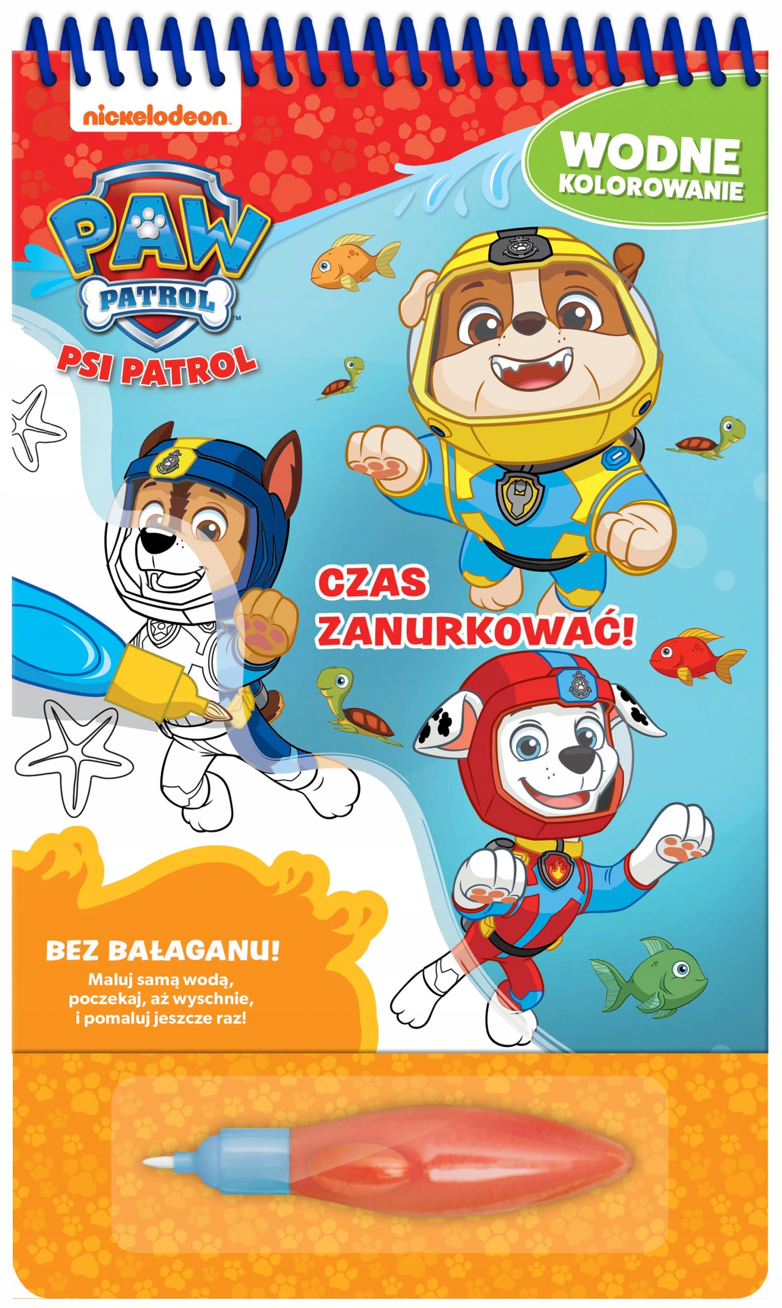 

Psi Patrol Wodne Kolorowanie 2 Wodna Kolorowanka
