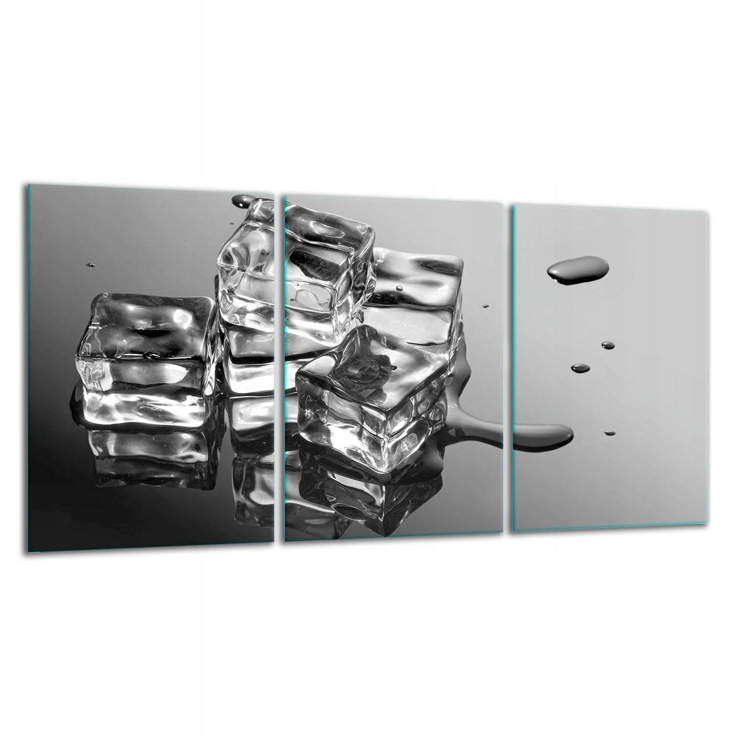 Skleněná Krájecí Deska 3x30x52 Led Tvrzené Sklo Kuchyně 7v1
