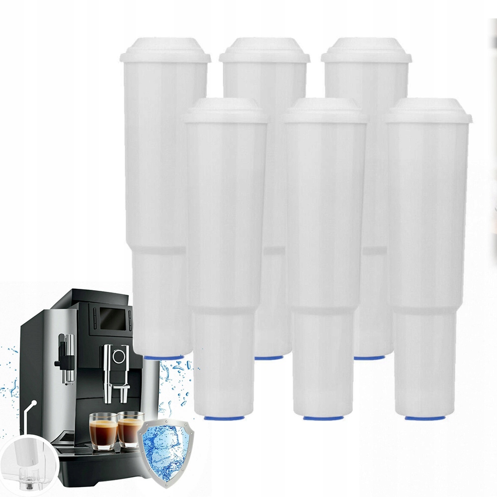 6 filtrů na vodu kompatibilních s Jura Impressa, pro Jura White 60209