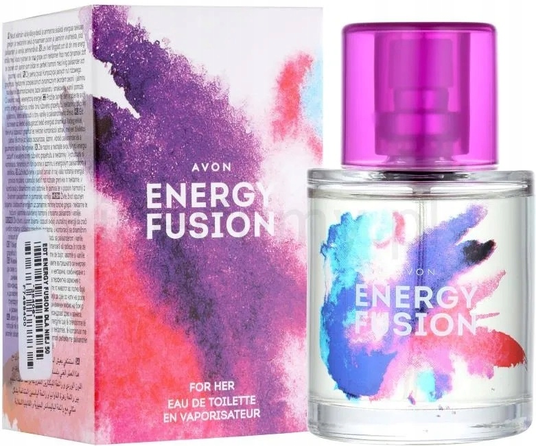 Toaletní voda Energy Fusion her Avon