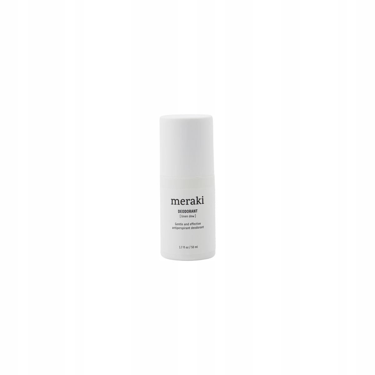Meraki Deodorant, Linen Dew (lněná Rosa) V: 10 CM, Průměr: 4 CM