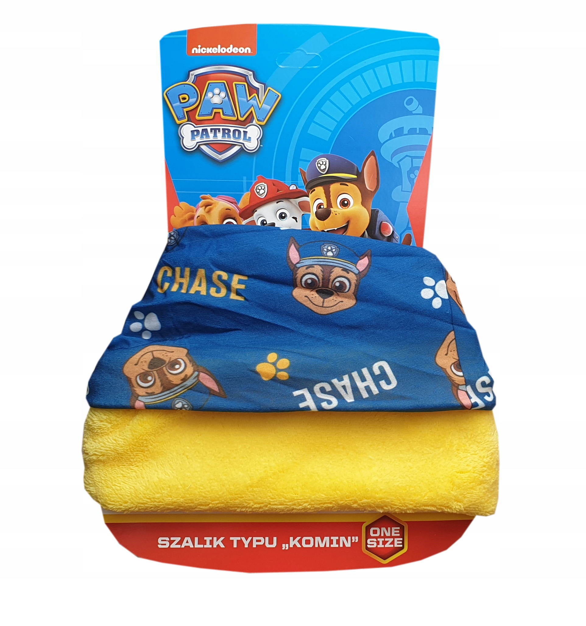 

Komin Psi Patrol Szalik Chusta Ocieplany Chase