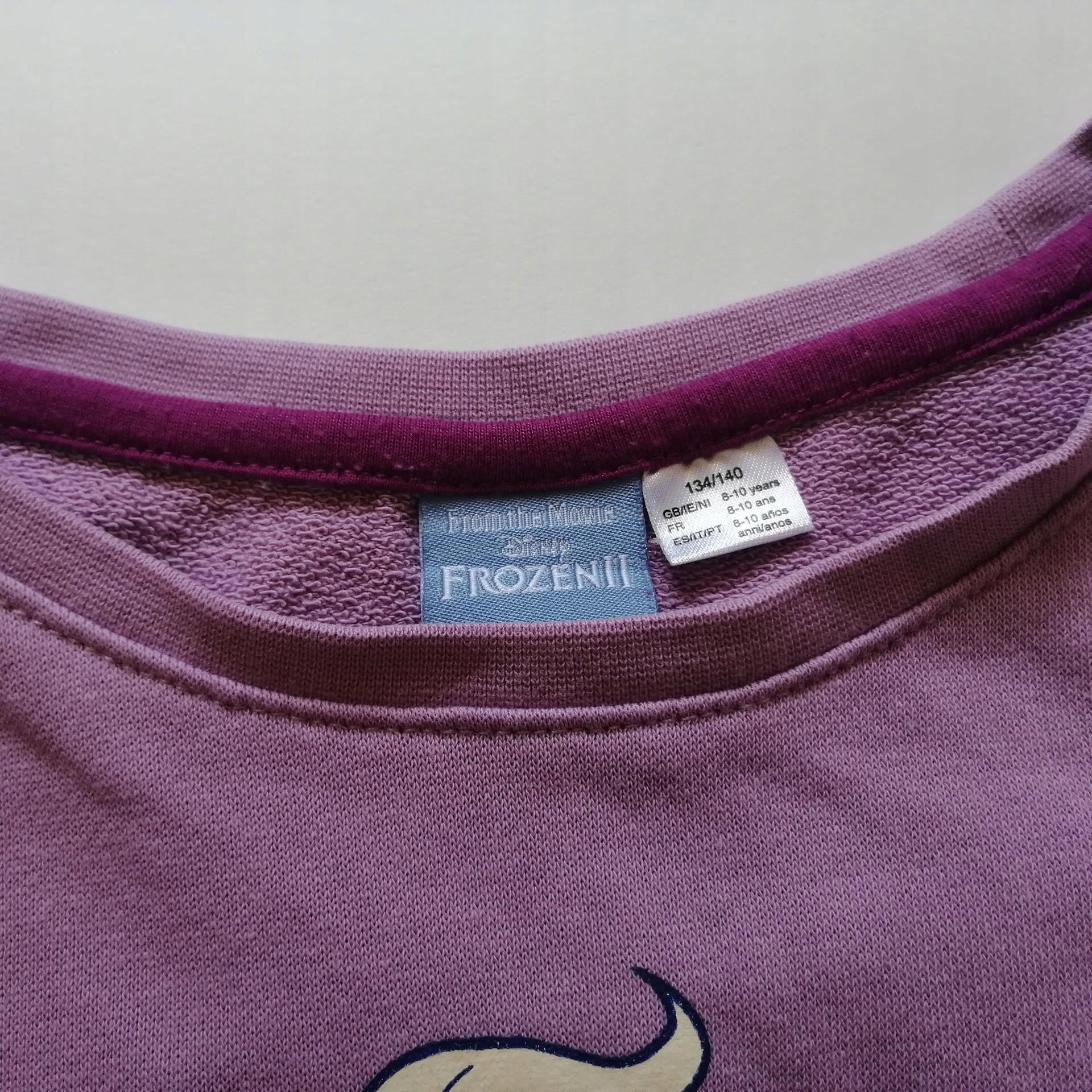 DISNEY Frozen II tunika dziewczęca KRAINA LODU ELSA*134/140 Rozmiar (new) 140 (135 - 140 cm)