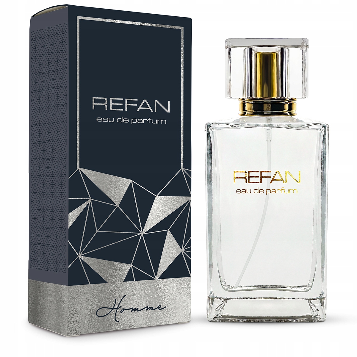 Perfumy Męskie Refan 068 Luksusowy Zapach z Nutą Jaśminu i Bursztynu 90 ml