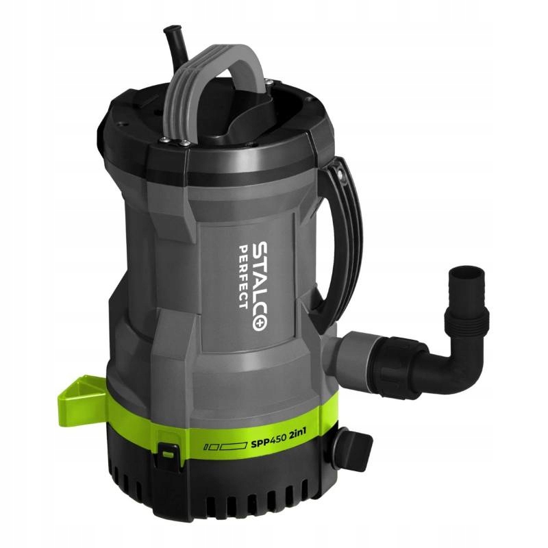 Ponorné čerpadlo na znečistenú vodu 2v1 SPP450, 450W, Stalco Perfect
