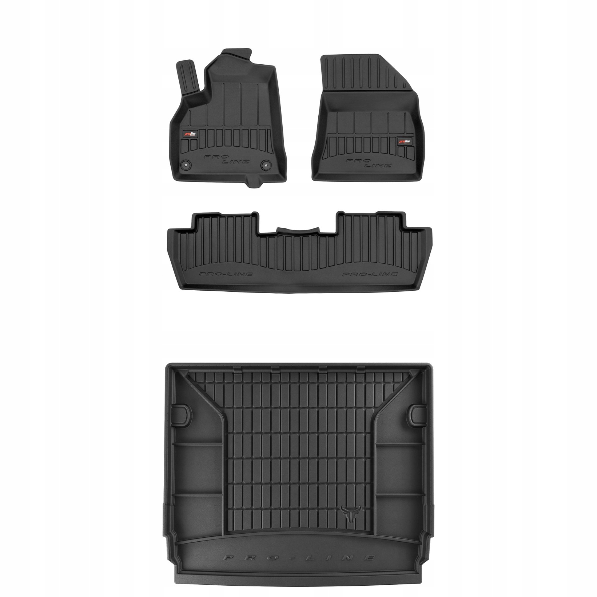 Sada gumových kobercov a rohoží pre Peugeot 5008 I