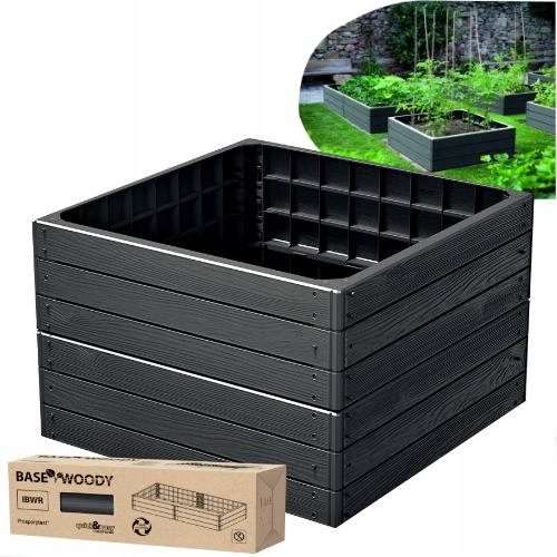 Skrzynia Na Warzywniak Grządka 75x75x25cm Rabata Ogrodowa Inspekt Zielnik