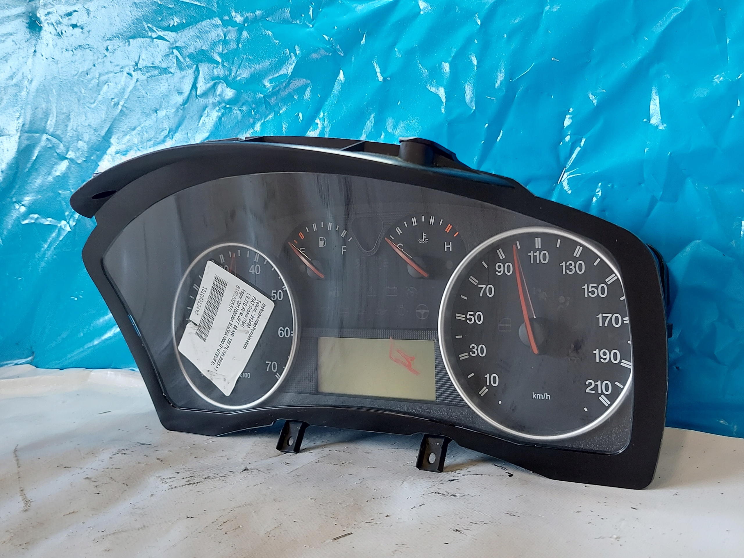 dials clock FIAT CROMA II 1.9 JTD 51735925