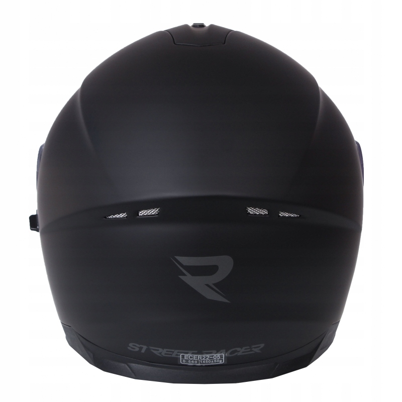 Integralny kask motocyklowy Street Racer Magna czarny matowy Rozmiar: 2XL Typ Integralne / Pełne