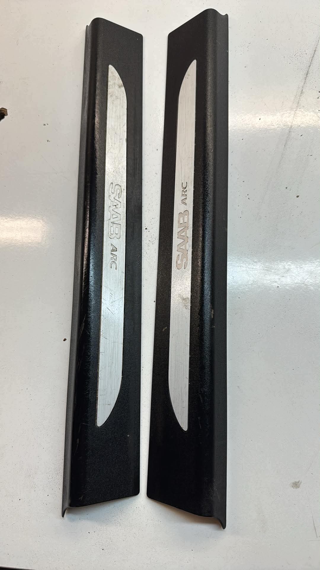 mouldings threshold SAAB 9-3 II 93 oe ARC 02-11r. left right komplet inner