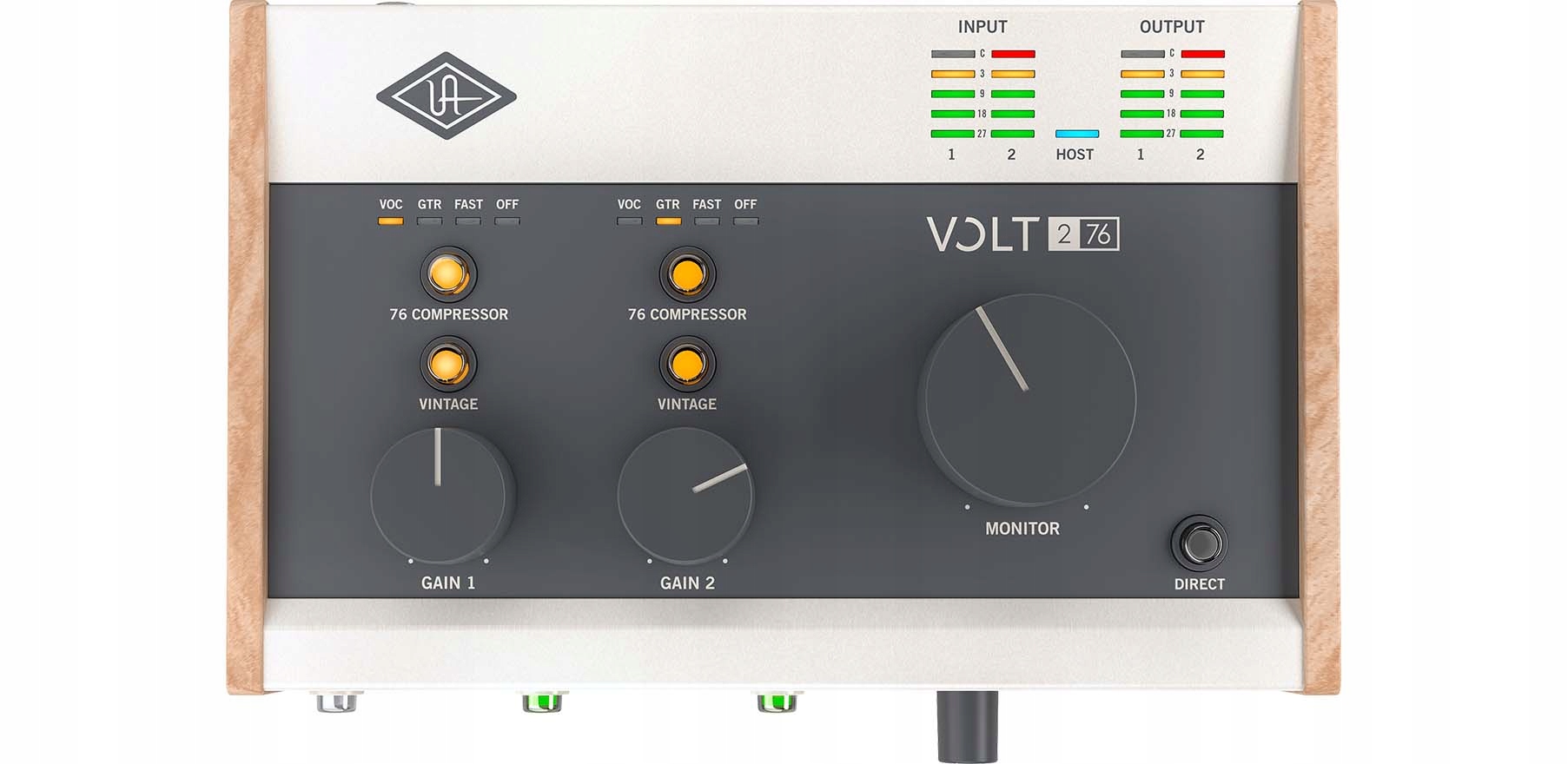 Audio rozhraní Universal Audio Volt 276 černý studiový set