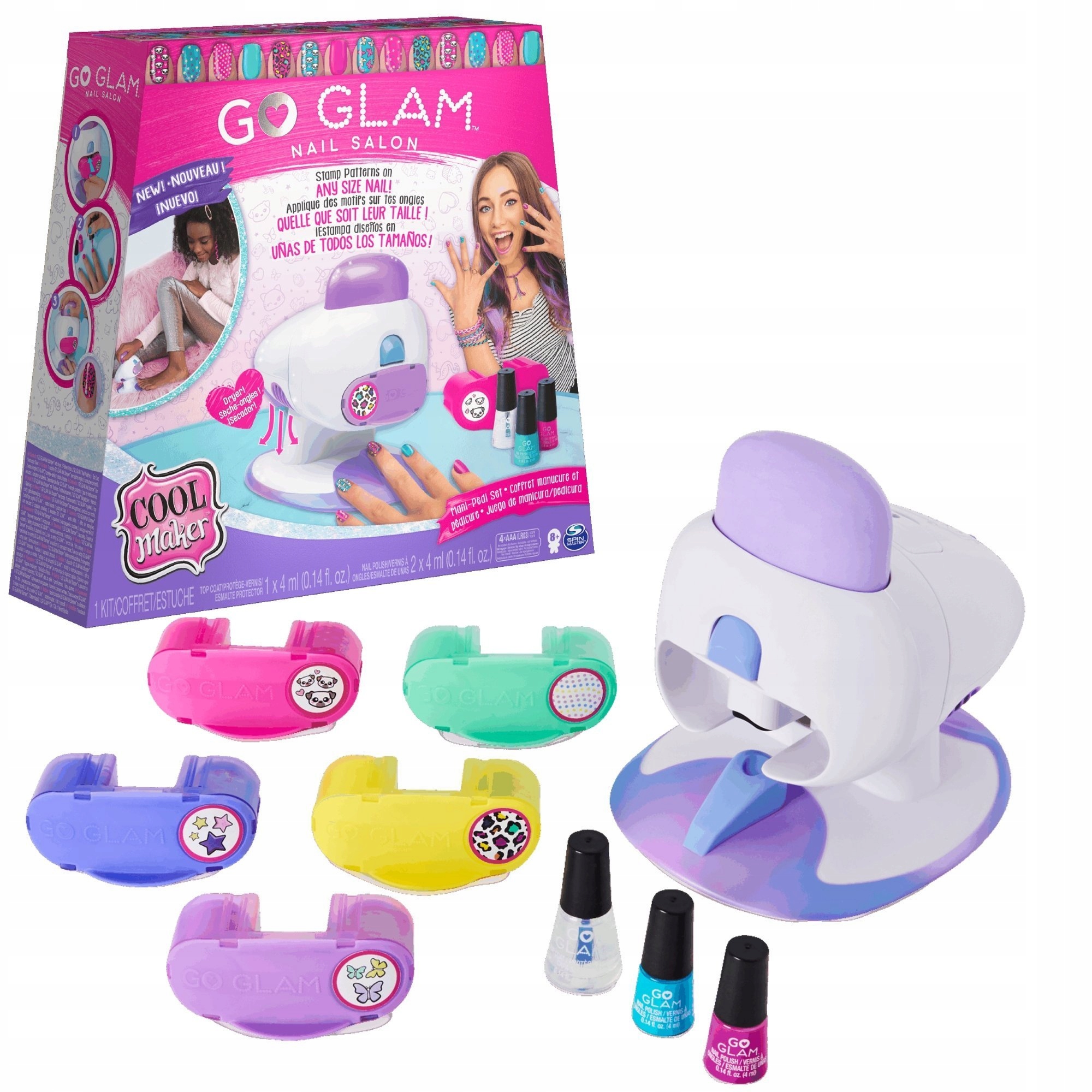

Cool Maker Go Glam 2W1 Manicure, Pedicure
