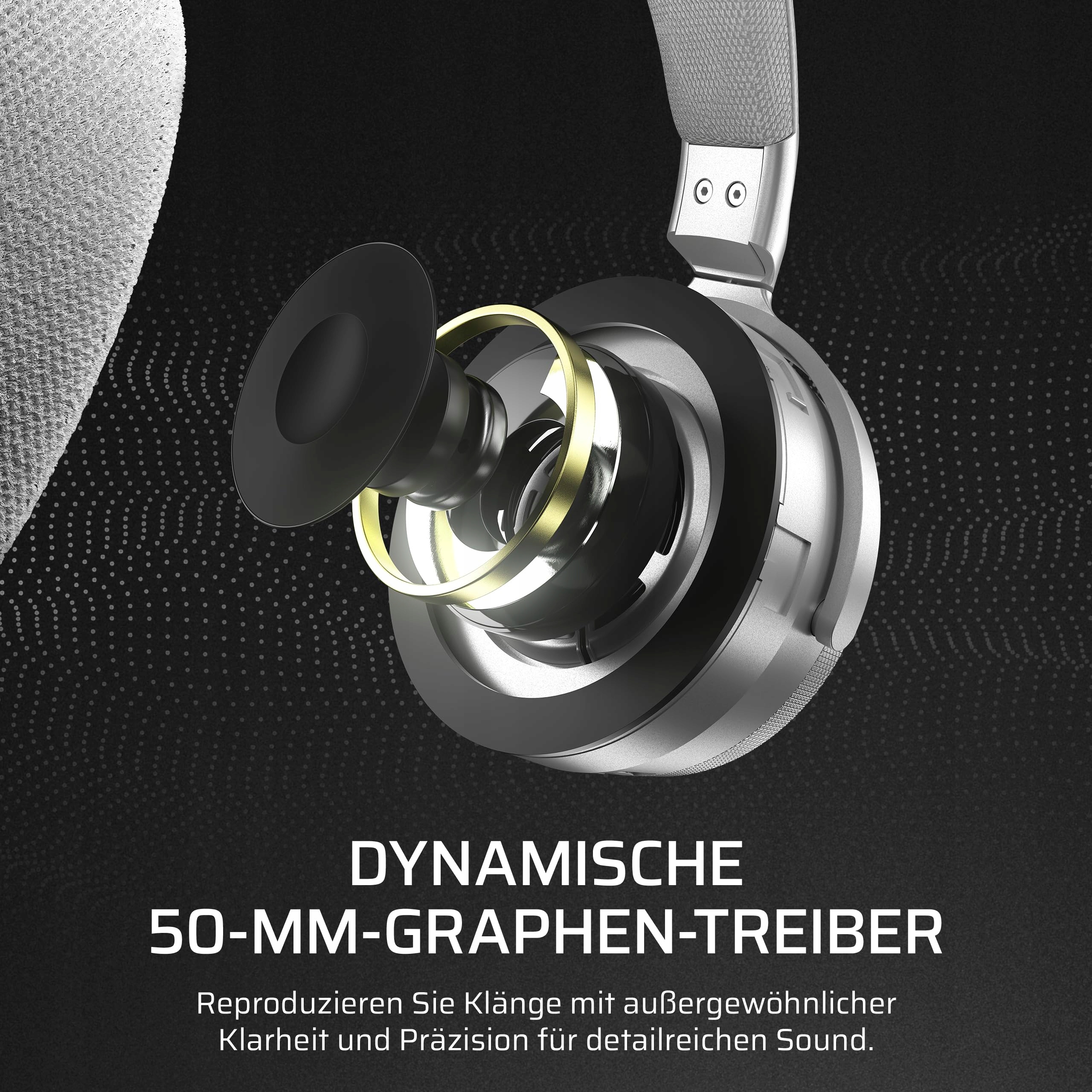 CORSAIR Virtuoso MAX Wireless Gaming Headset Bluetooth PC Mac PS5 PS4 — miniatura 3