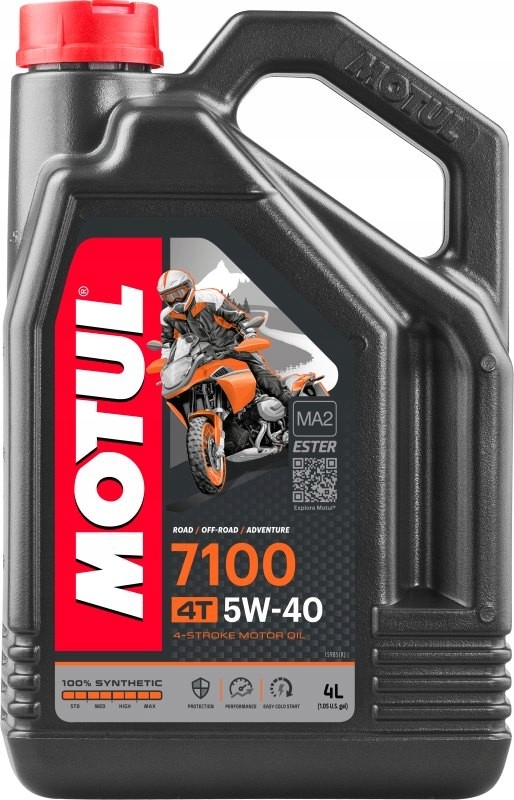 Olej Motul 5W40 4L 7100 4T Motocykle 5W40 7100 4T 4L