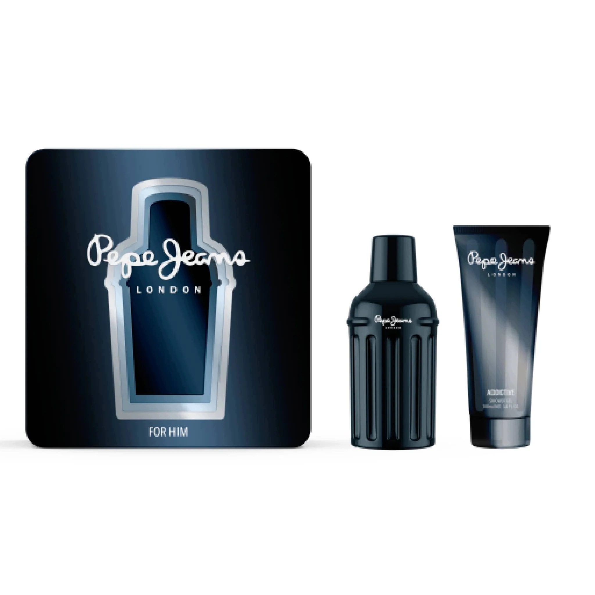 Pepe Jeans Addictive For Him zestaw męski Edp 100 ml żel P/p 100 ml