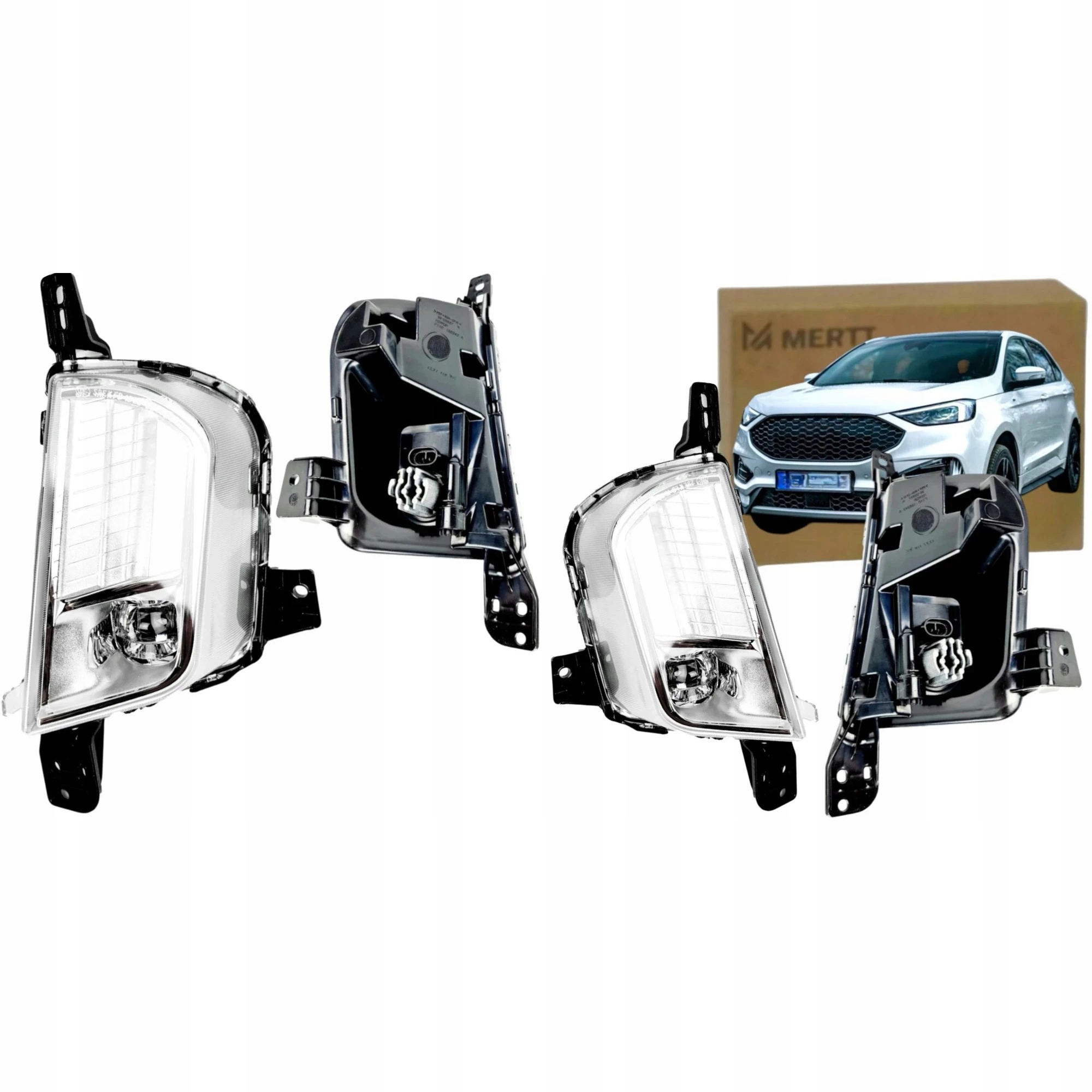 Halogen Přední mlhová lampa Ford Edge 2018+ Levá Pravá Komplet