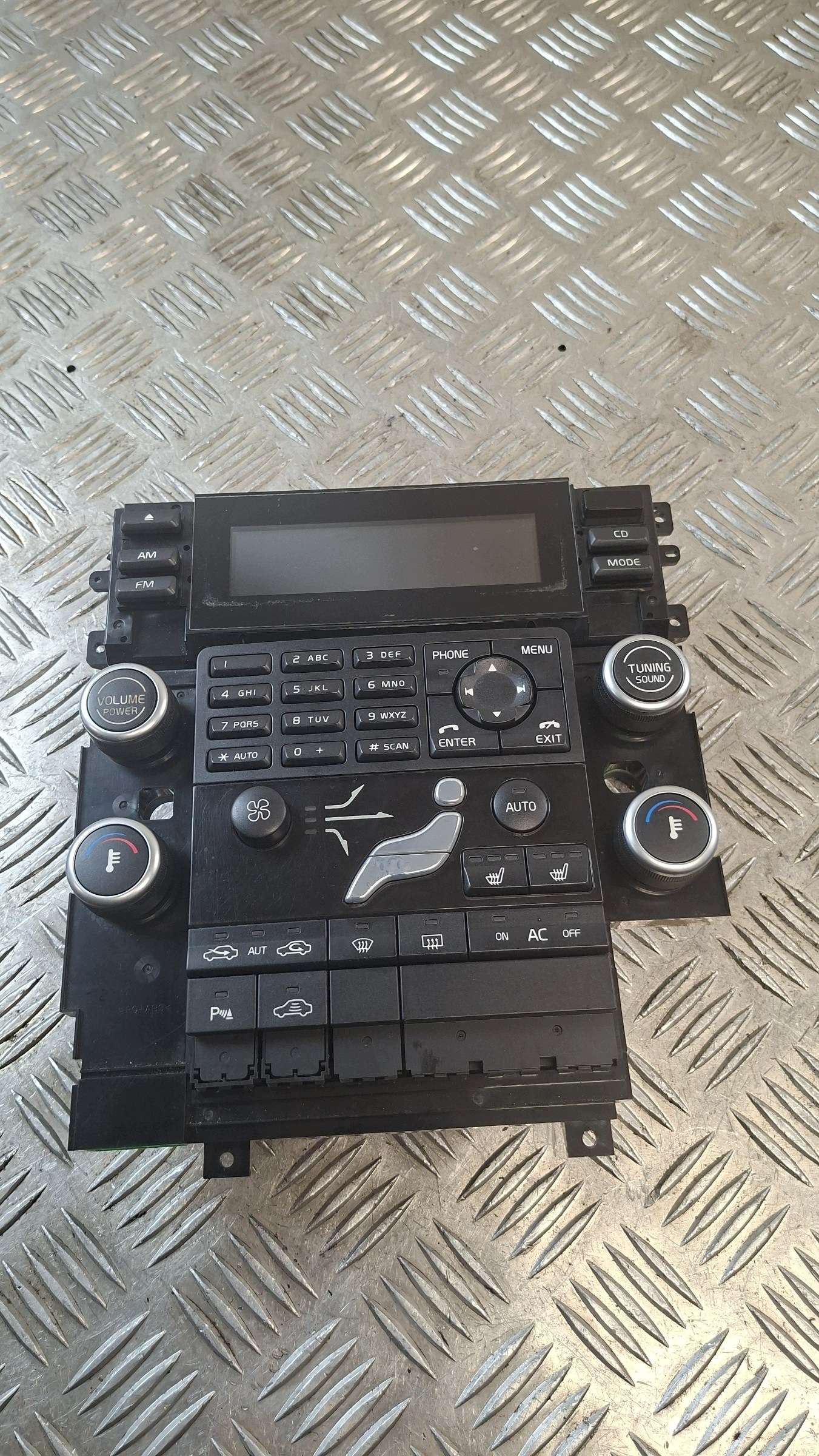 PANEL szellőző klíma VOLVO S80