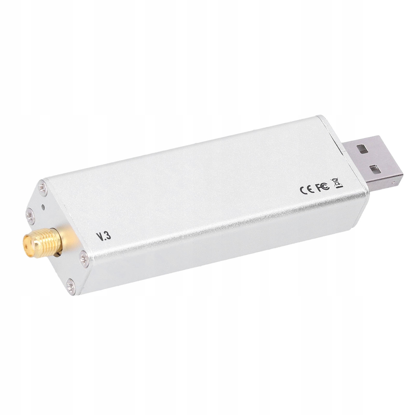 Rádiový přijímač Rtl-sdr V.4, rádiový skener a tuner 0.1MHZ-1.9GHZ