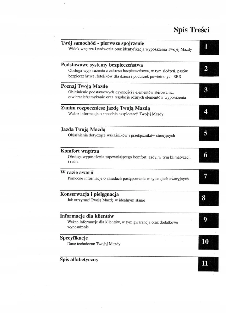 Mazda 6 2007-13 Sedan Kombi+Radio Instrukcja Marka Mazda