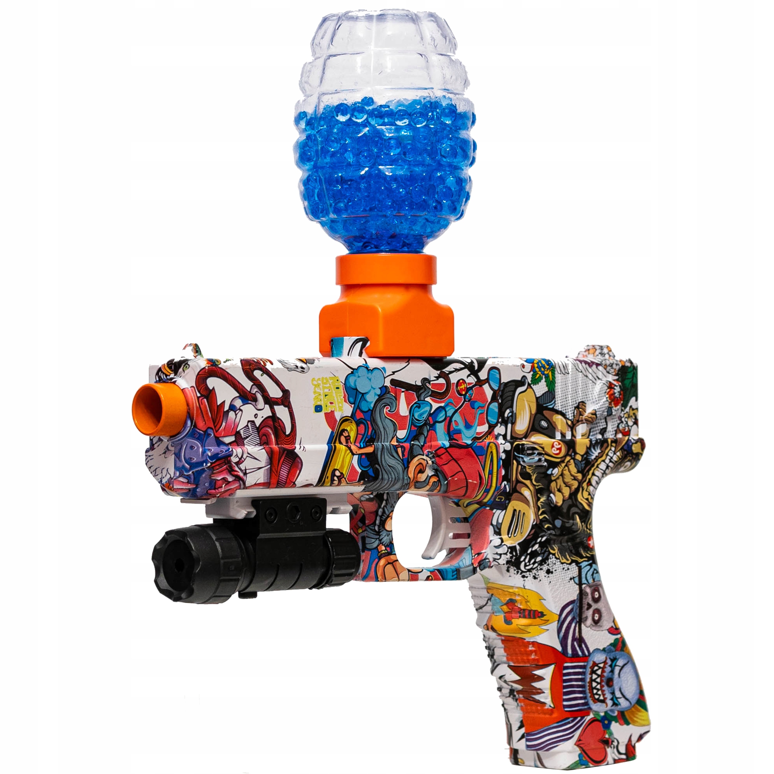 PISTOLET NA KULKI ŻELOWE GLOCK AUTOMATYCZNY Z LASEREM ELEKTRYCZNY Rodzaj pistolety