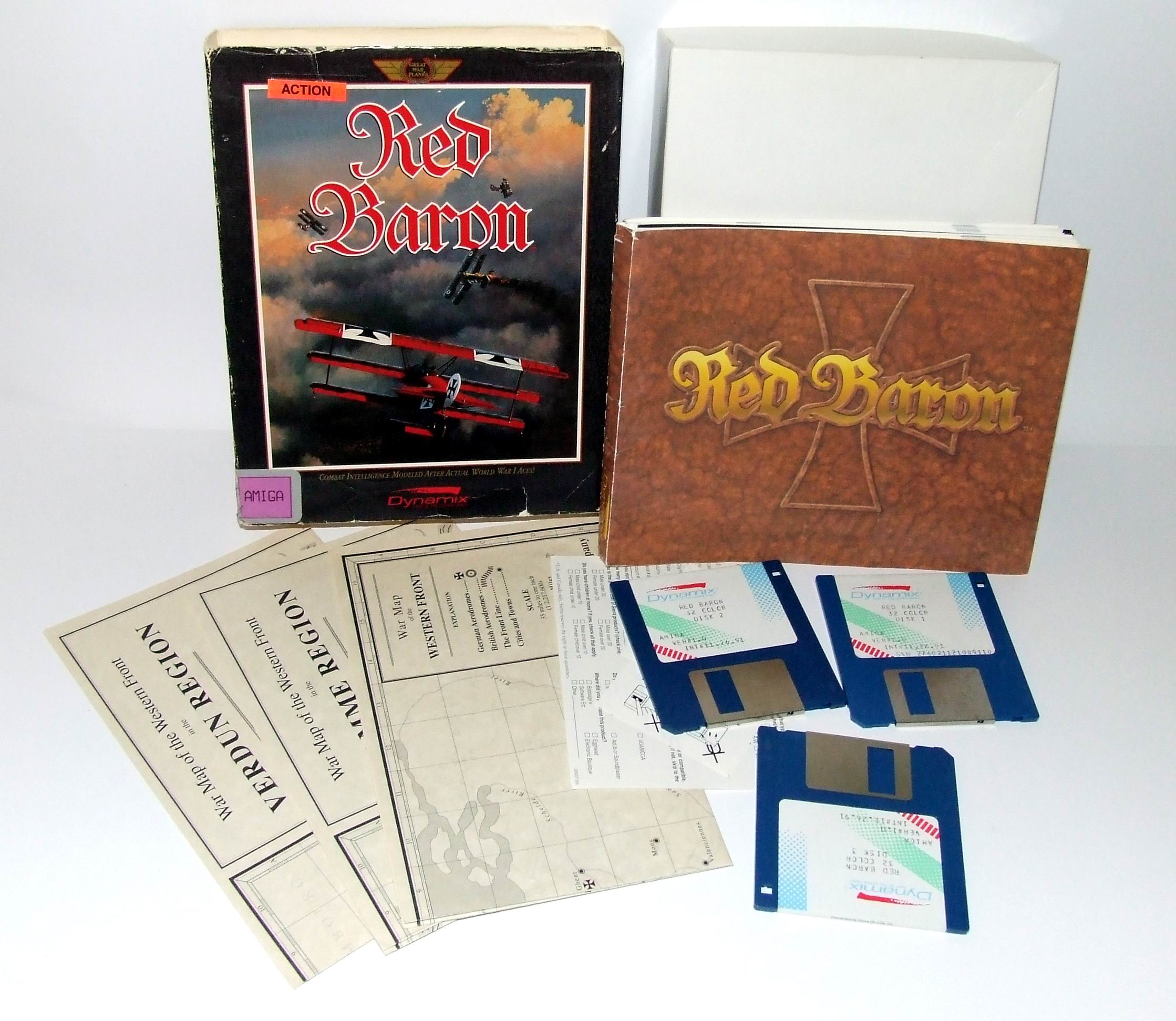 RED BARON Big Box [Amiga]
