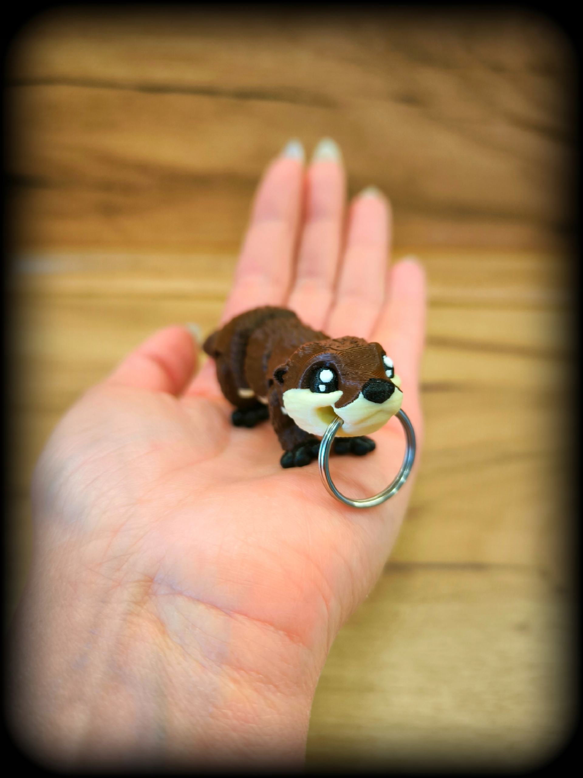 BRELOK WYDRA FIGURKA DEKORACJA OZDOBA DRUK 3D Kolor wielokolorowy