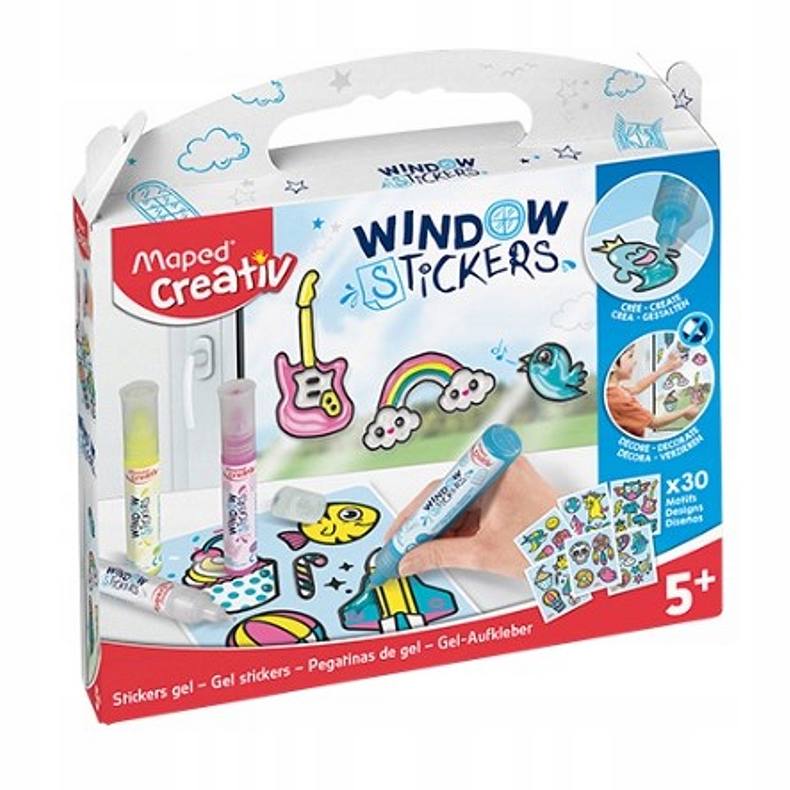 

Farby Witrażowe Na Okna/Szkło 5szt Maped Creativ