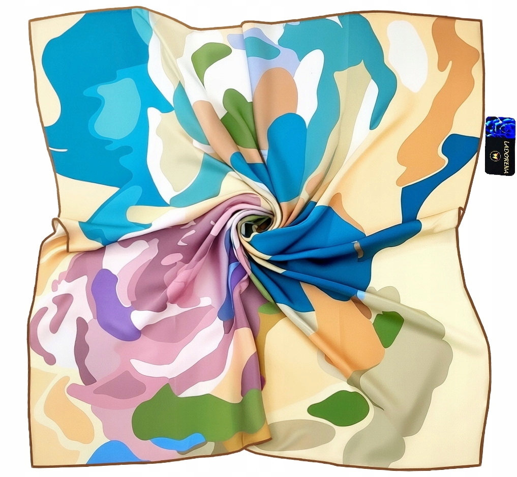 Hedvábný Šátek 100% Hedvábí Přírodní Morušový Prémiová Kvalita+