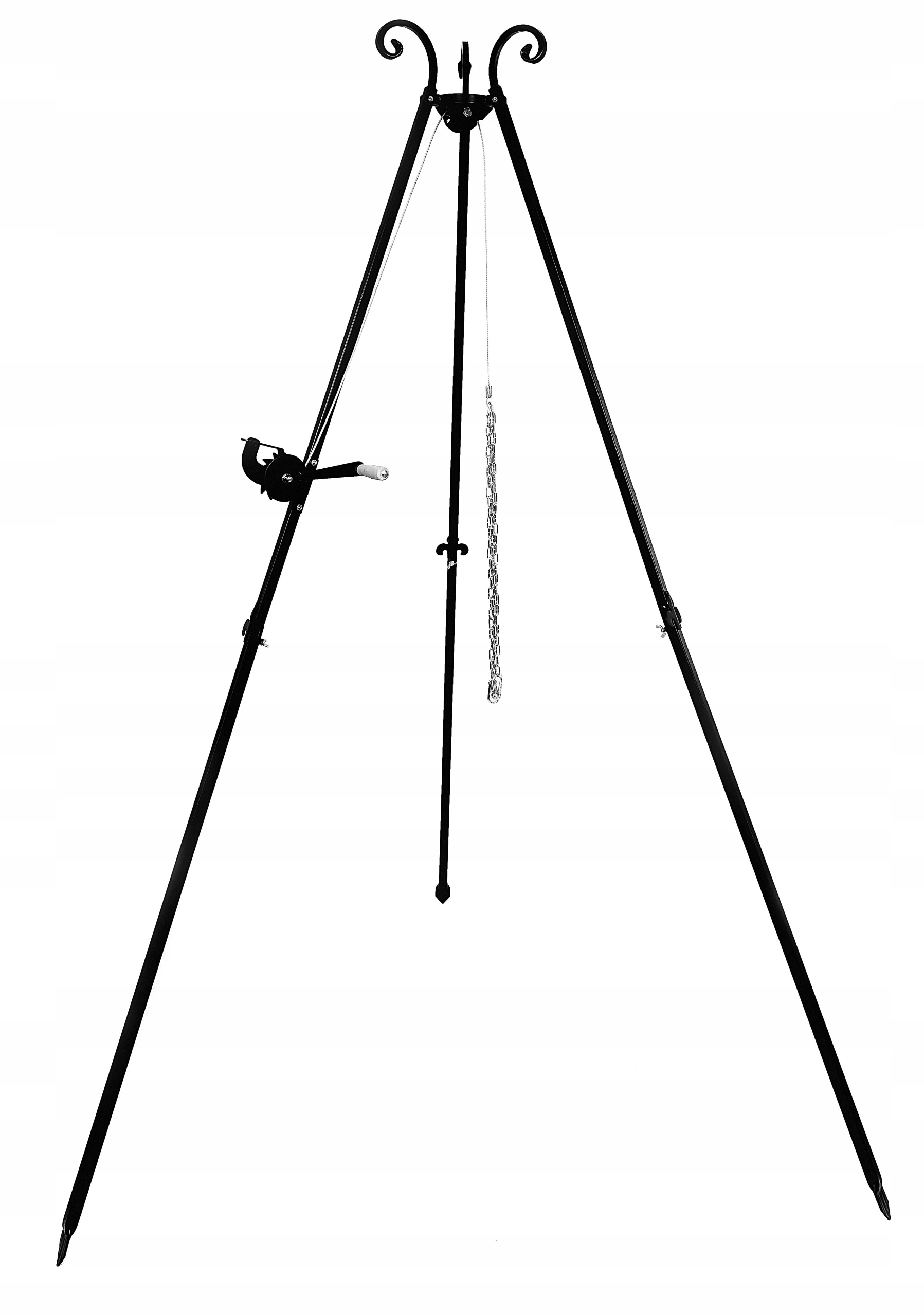 

Trójnóg ogniskowy 210cm Kociołek Ognisko Mocny XXL