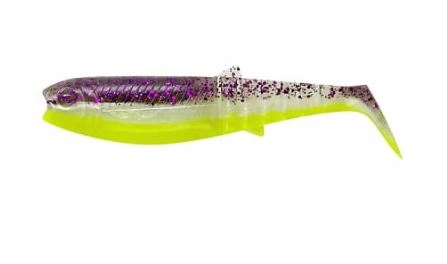 Savage Gear Cannibal Shad 6,8 Purple Glitter Bo 3g