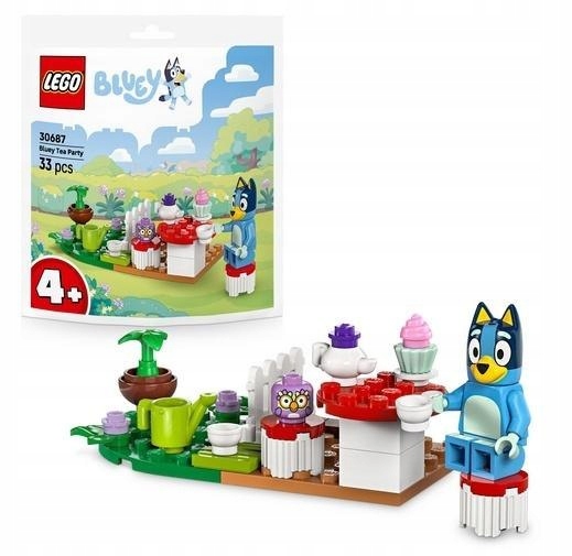 Lego Bluey 30687 Podwieczorek Blue Figurki Zestaw 4+