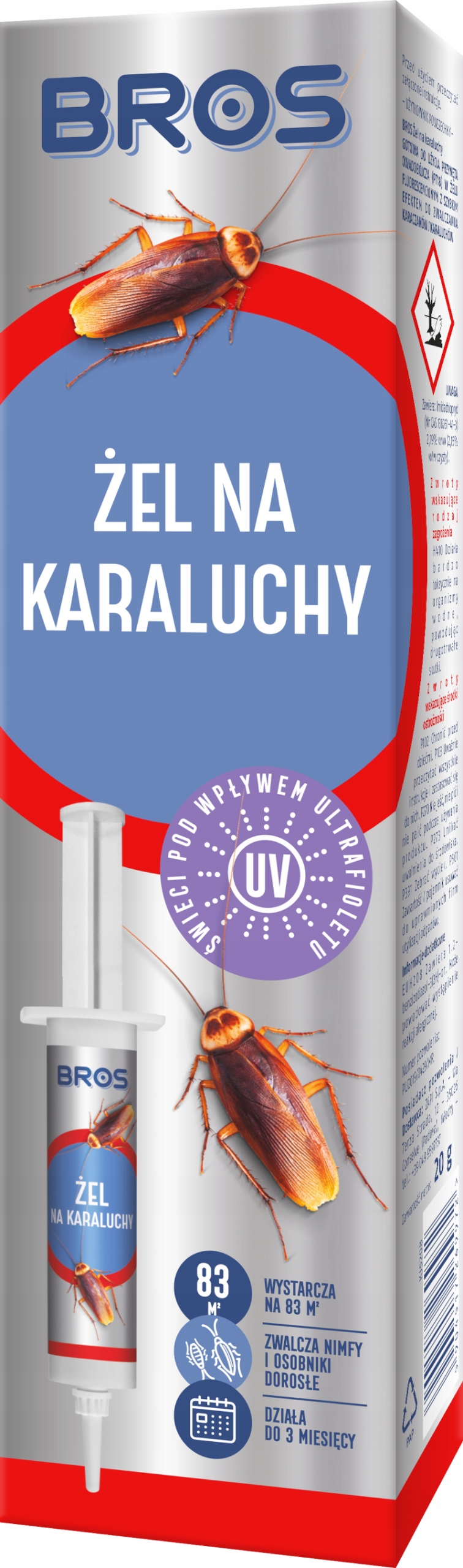

Bros Na Karaluchy Karaczany Żel 83m2 Nowość