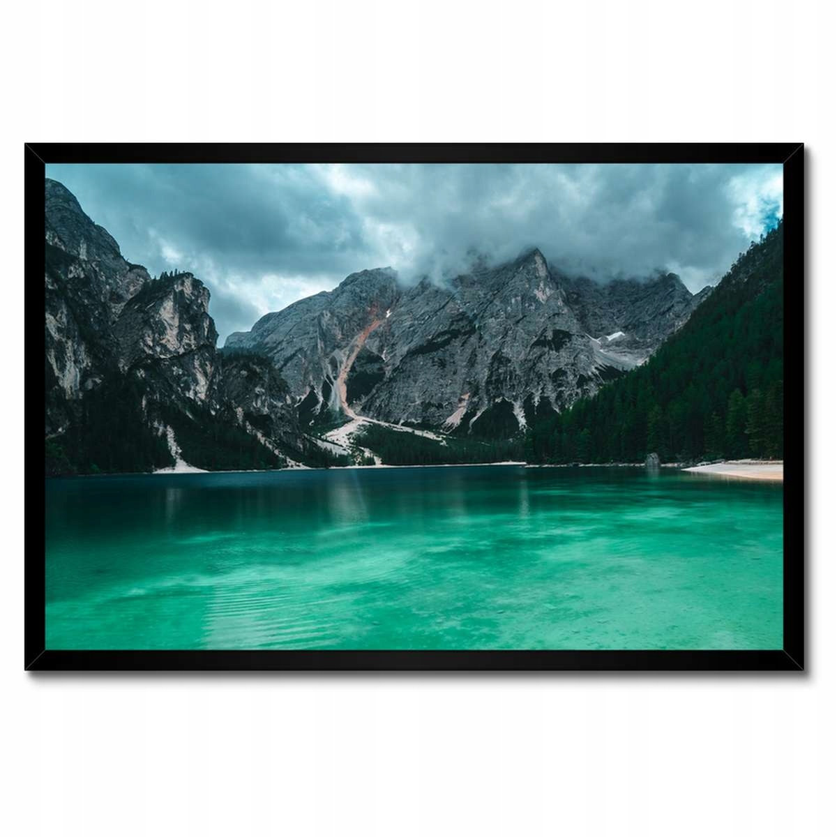 Plakáty v rámu 60x40 Horské jezero Krajina