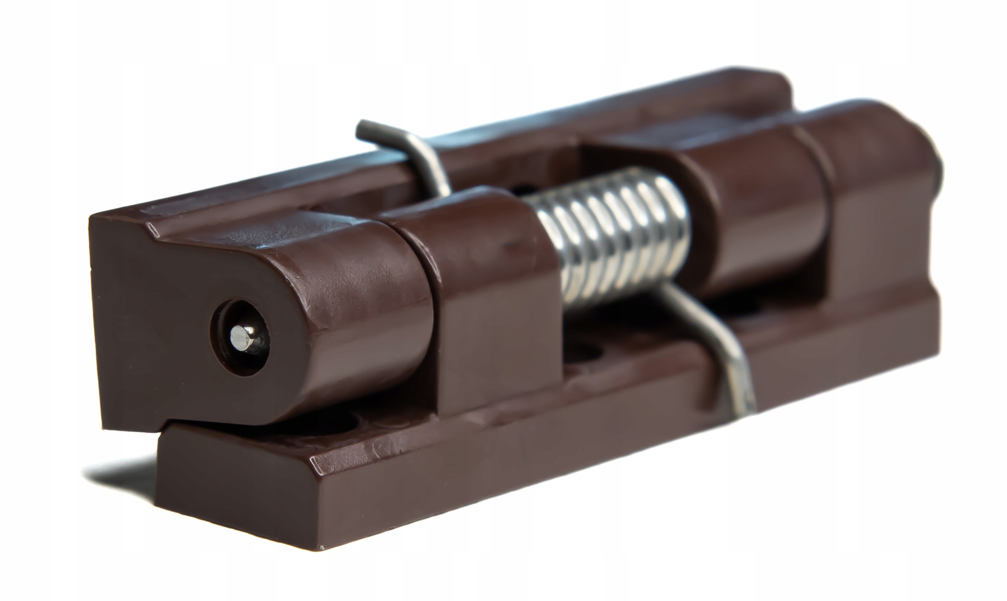 Zawias SAMOZAMYKAJĄCY drzwi moskitiery BRĄZOWY