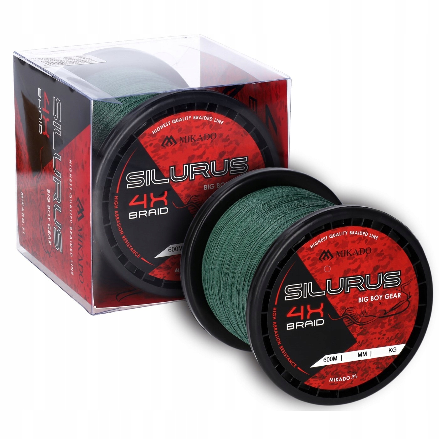 Plecionka Sumowa Silurus 4 x braid 0.45 mm 600 m