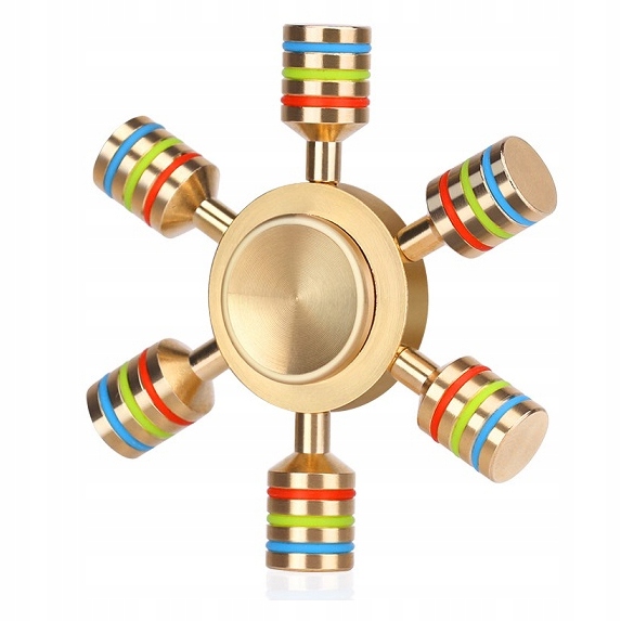 HIT METALOWY HAND FIDGET SPINNER + ETUI POLSKA Wiek dziecka 3 lata +