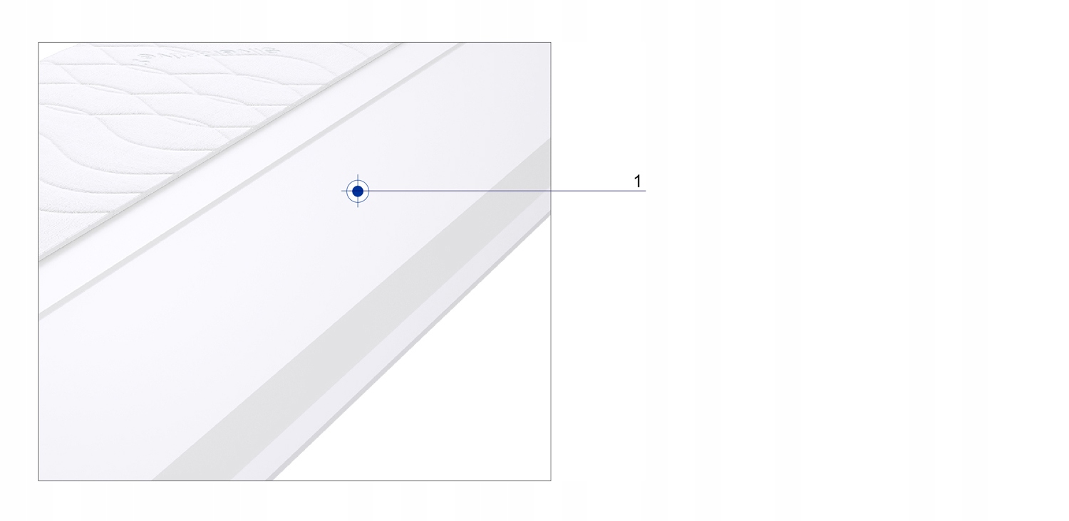 Materac Pianka T25 140x220 Bambo Pikowany Wysokość materaca 9 cm