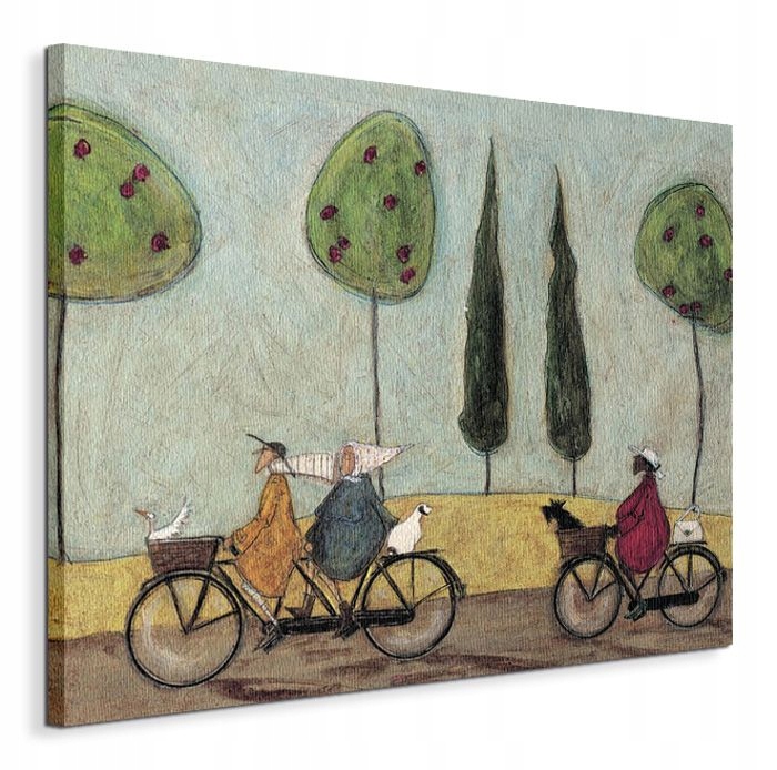 

Sam Toft Wycieczka Rowerowa Obraz płótno 50x40 cm