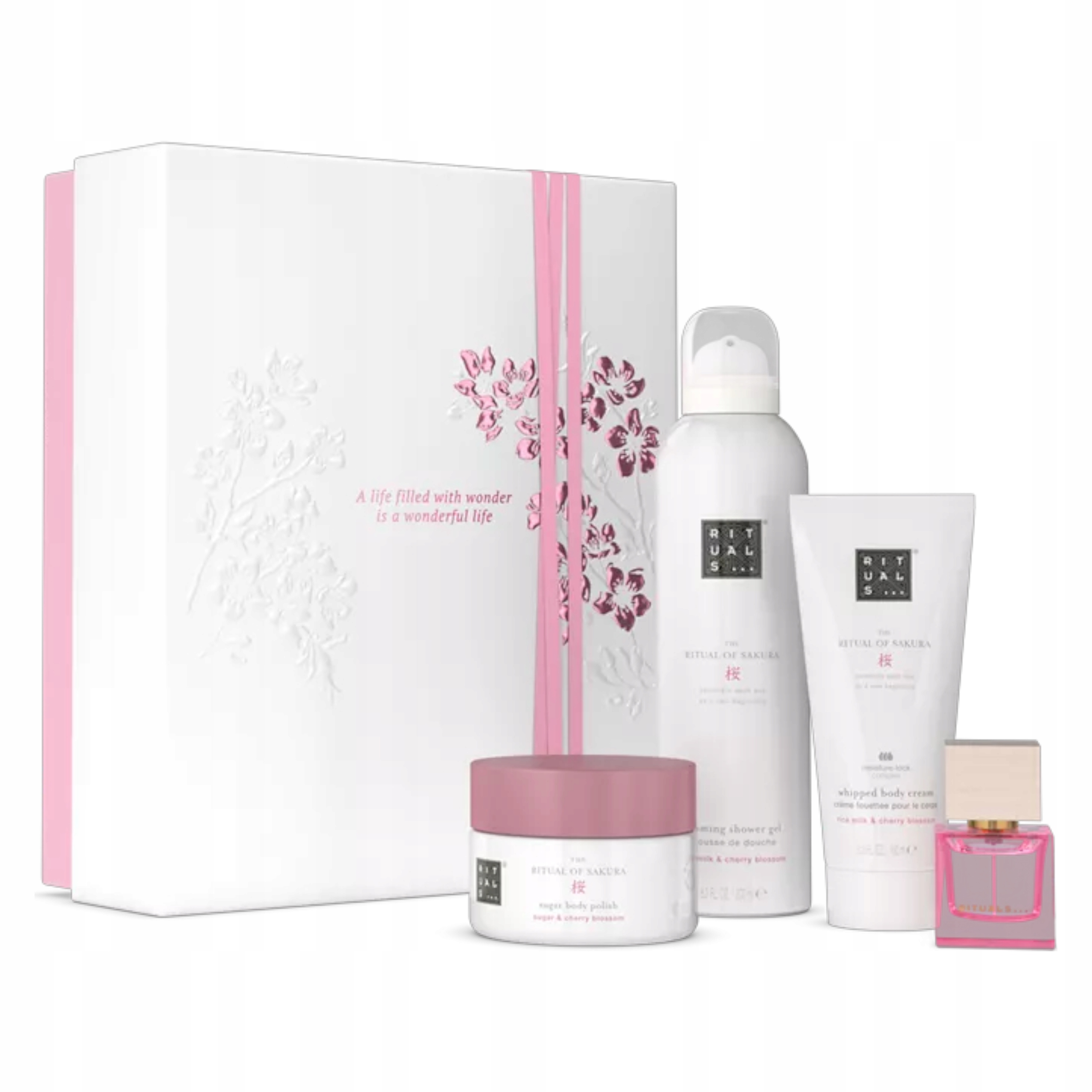 Zestaw Kosmetyków Rituals Sakura Krem Peeling Pianka Perfumy