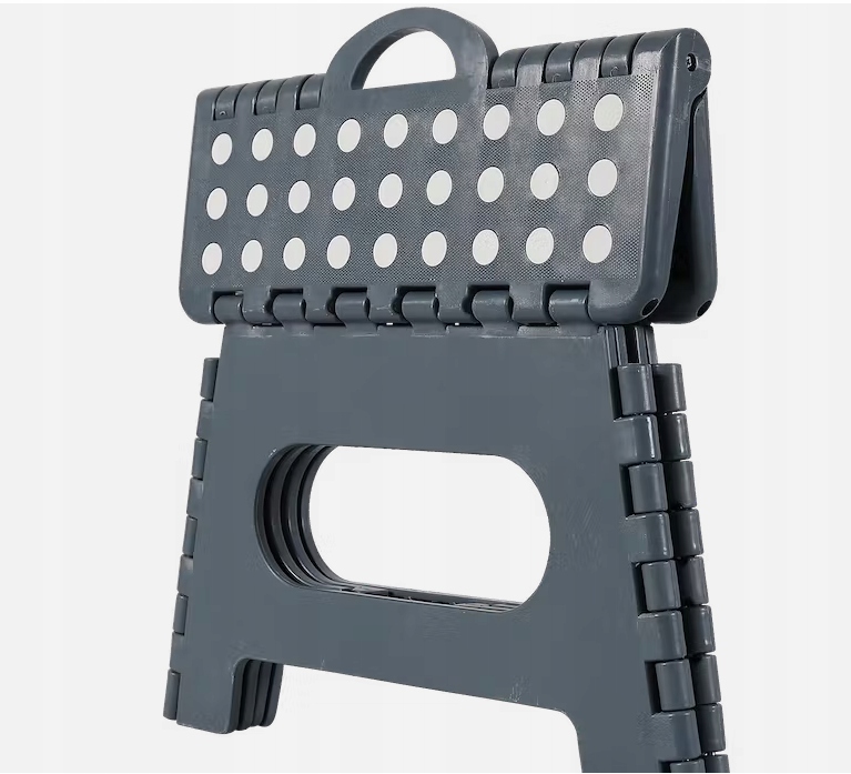 STOŁEK ANTYPOŚLIZGOWY SKŁADANY TABORET DRABINKA PODEST UNIWERSALNY Z RĄCZKĄ Kod producenta 1196902